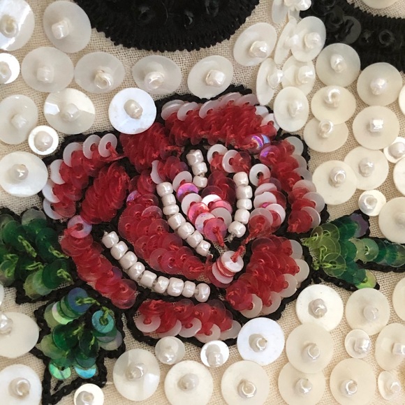 RARE Escada “True Love” Sequinned Halter Top - Picture 10 of 10